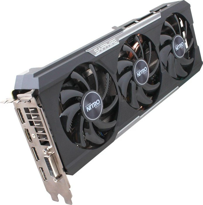 Sapphire Radeon R9 390 Nitro, 8GB GDDR5, DVI, HDMI, 3x DP, lite retail
