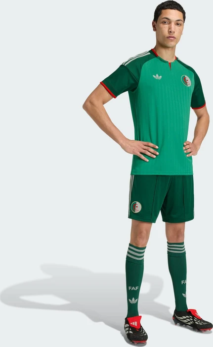 adidas FIFA WM 2026 Algerien Auswärtsshorts team dark green (Herren)