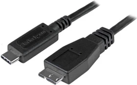 StarTech USB31CUB1M, USB 3.1 Kabel C/Micro-B schwarz, 1m