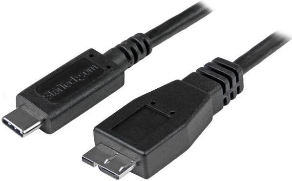 StarTech USB31CUB1M, USB 3.1 Kabel C/Micro-B schwarz, 1m