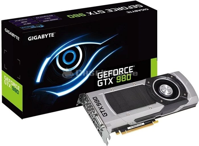 GIGABYTE GeForce GTX 980, 4GB GDDR5, DVI, HDMI, 3x DP