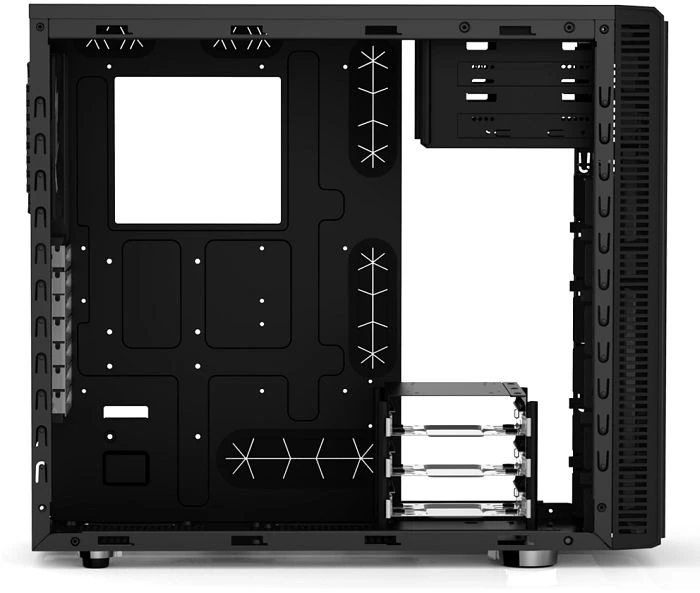 Fractal Design Define R4 Black Pearl, schallgedämmt