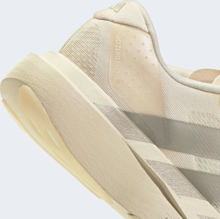 adidas Adizero Evo SL wonder white/cyber metallic/warm vanilla (Damen)
