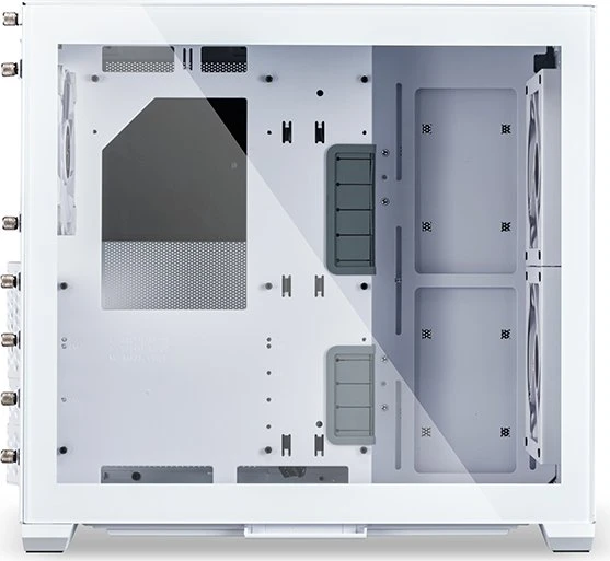 Lian Li O11 Air Mini, weiß, Glasfenster
