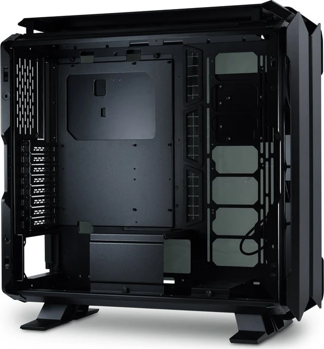 Lian Li Odyssey X, schwarz, Glasfenster