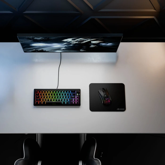 Glorious GMP 2 Edgeless Gaming Mauspad Medium, 255x205mm, schwarz