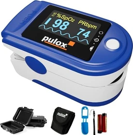 Pulox PO-200A Pulsoximeter blau