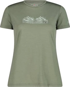 CMP Performance Merino Funktionsshirt kurzarm avocado (Damen)