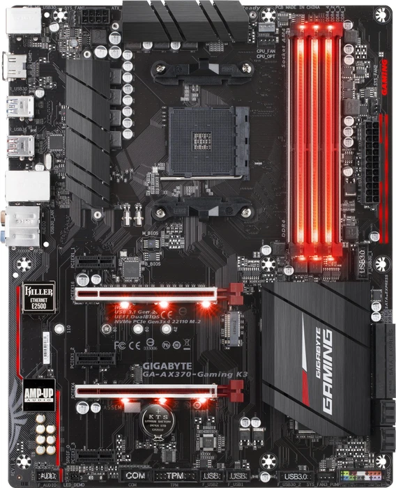 GIGABYTE GA-AX370-Gaming K3 (AMD AM4)