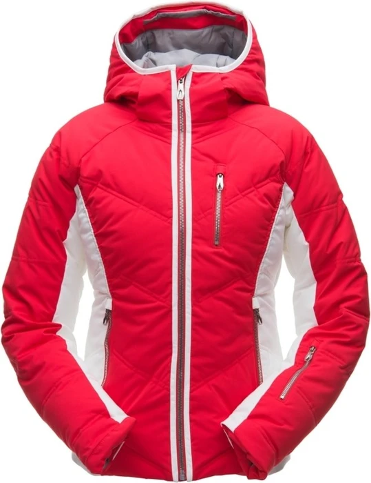 Spyder Fleur Synthetic Down Skijacke hibiscus/white (Damen)