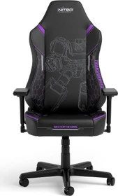 Nitro Concepts X1000 Transformers Decepticons Edition Gamingstuhl, schwarz/violett