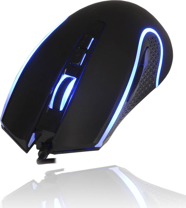 CiT WKB208 Avenger 3 Colour LED Iluminated Gaming Keyboard and Mouse, USB, UK