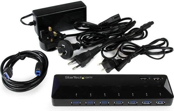 StarTech USB-Hub, 7x USB-A 3.0, USB-B 3.0 [Buchse]