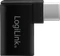 LogiLink USB 3.0 Adapter, USB-C 3.0 [Stecker] auf USB-A 3.0 [Buchse], horizontal gewinkelt 90° Vorschaubild