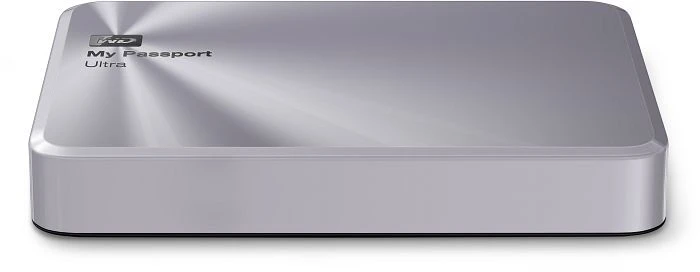 Western Digital WD My Passport Ultra Metal silber, 2TB, USB 3.0 Micro-B