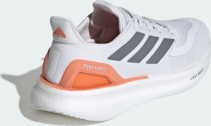 adidas Pureboost 5 crystal white/iron metallic/cloud white (Damen)