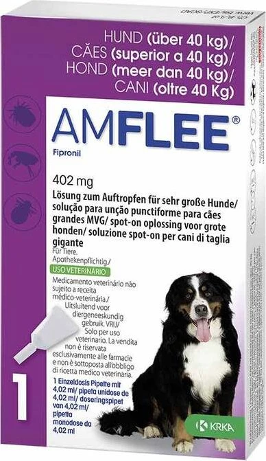Amflee Spot-On für Hunde über 40kg, 4.02ml, 3 Stück