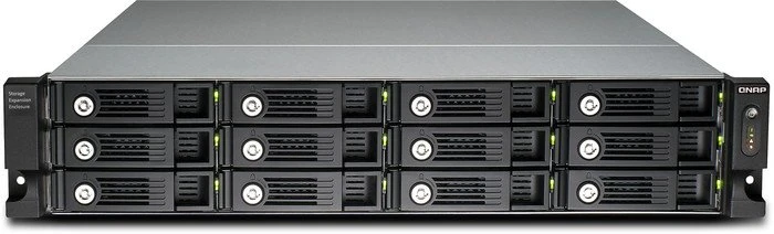 QNAP Rack Expansion Unit UX-1200U-RP 96TB, 1x USB 3.0, 2HE