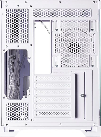 Chieftec Visio White, Glasfenster
