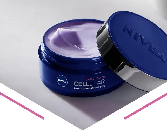 Nivea Hyaluron Cellular Filler Anti-Age Nachtcreme mit Magnolia Extrakt, 50ml