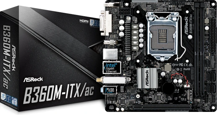 ASRock B360M-ITX/ac (Intel 1151 v2)