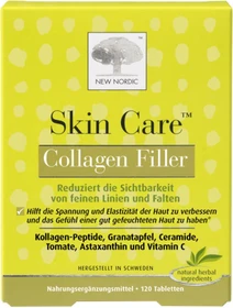 New Nordic Skin Care Collagen Filler Tabletten, 120 Stück