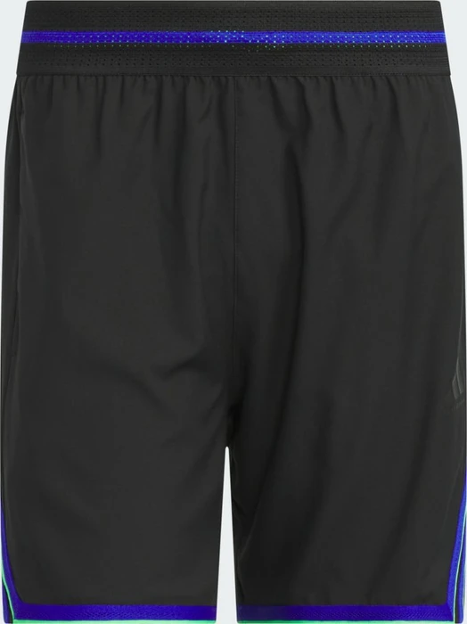 adidas Crazy Lite Trainingshose kurz black/lucid blue/screaming green (Herren)