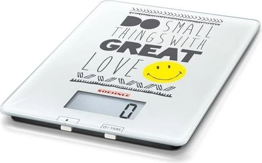 Soehnle Edition Smiley Do small things digitale Küchenwaage