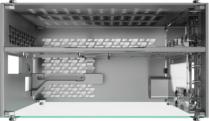 EK Water Blocks EK-Quantum Torsion A60 Silver Limited Edition, silber, Glasfenster