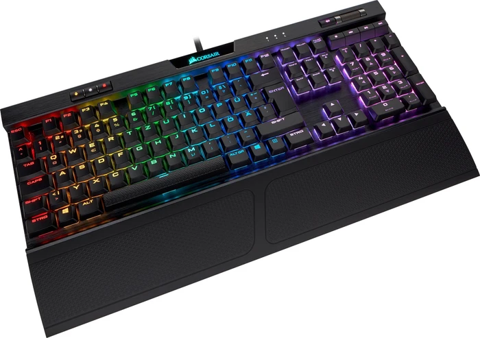 Corsair Gaming K70 RGB MK.2 Low Profile, MX LOW PROFILE RGB RED, USB, DE
