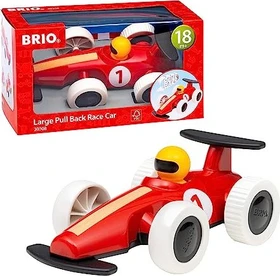 BRIO Großer Rennwagen mit Rückziehmotor