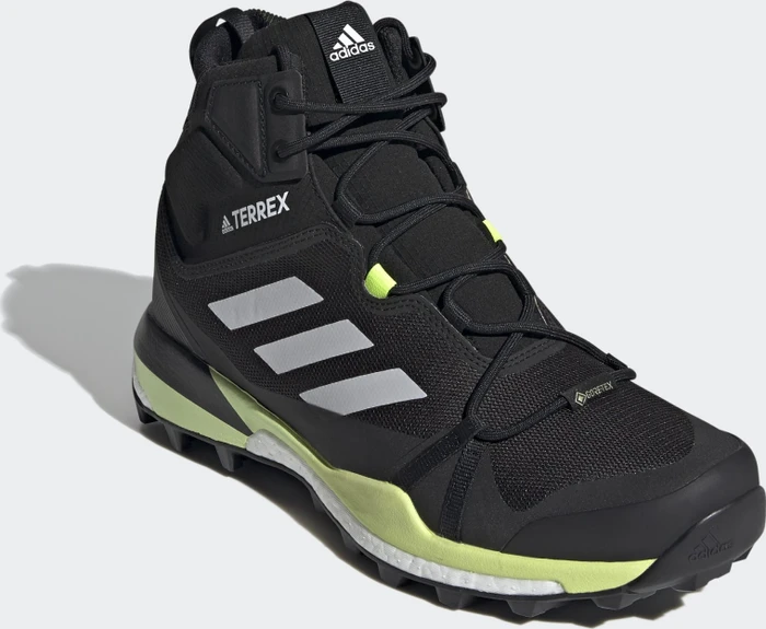 adidas Terrex Skychaser LT Mid GTX core black/grey two/solar yellow (Herren)