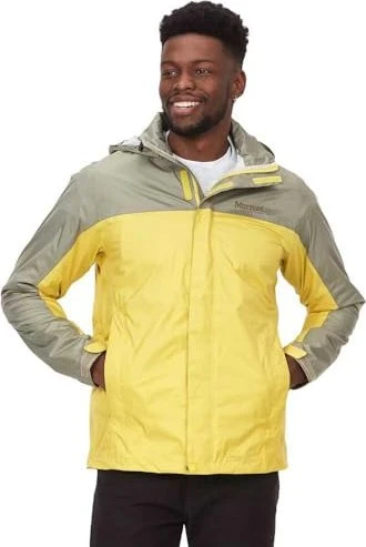 Marmot PreCip Eco Funktionsjacke limelight/vetiver (Herren)