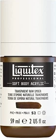 Liquitex Professional Soft Body Acrylic transparent raw umber, 59ml