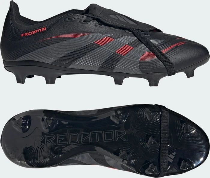 adidas Predator League Fold-Over Tongue MG core black/grey four/lucid red
