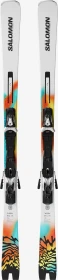 Salomon Addikt Pro 76 + MI12 GW weiß/türkis (inkl. Bindung) (Modell 2025/2026)