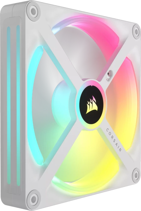 Corsair iCUE LINK QX140 RGB Starter Kit, weiß, LED-Steuerung, 140mm, 2er-Pack