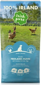 Irish Pure Irisches Freiland-Huhn mit Gemüse und Kelp-Alge, Junior, 12kg