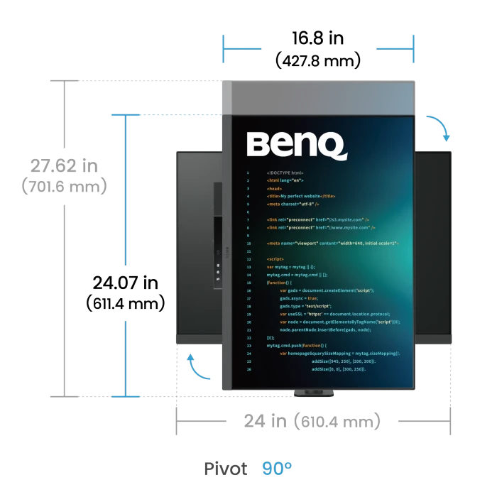 BenQ RD280UA, 28.2"