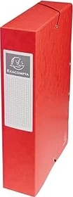 Exacompta Archivbox Colorspan Karton 60mm, A4, rot