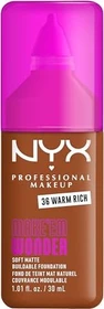 NYX Make 'EM Wonder Soft Matte Foundation 36 warm rich, 30ml