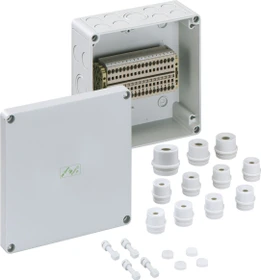 Spelsberg RK 4/18 SL-18x4² Reihenklemmengehäuse, mit Schutzart IP54/IP66, Nennquerschnitt 4 mm²