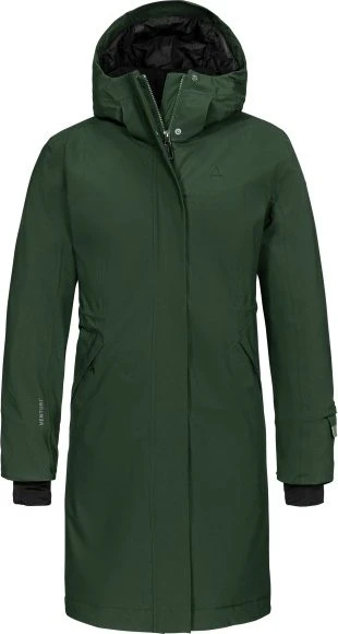 Schöffel Gregale Funktionsmantel dark jade (Damen)
