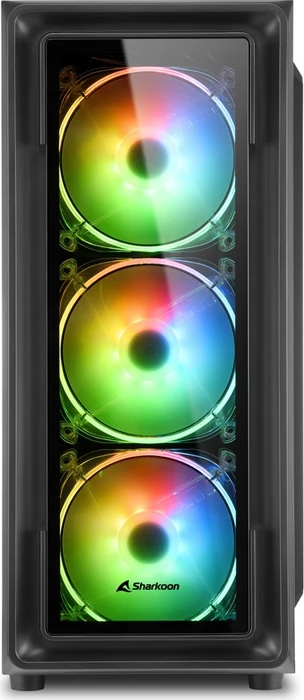 Sharkoon TK4 RGB, Glasfenster