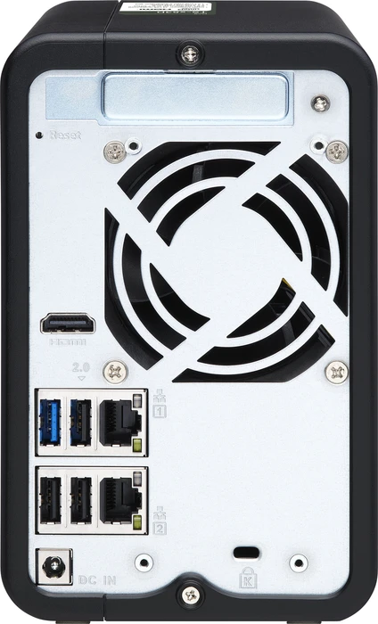 QNAP Turbo Station TS-253D-4G, 4GB RAM, 2x RJ-45 2.5GBase-T, 2x USB-A 3.0