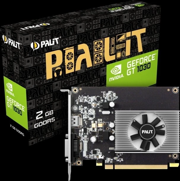 Palit GeForce GT 1030, 2GB GDDR5, DVI, HDMI