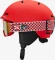 Salomon Player Combo Helm cherry tomato (Junior) Vorschaubild