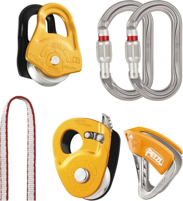 Petzl Rettungskit zur Spaltenbergung