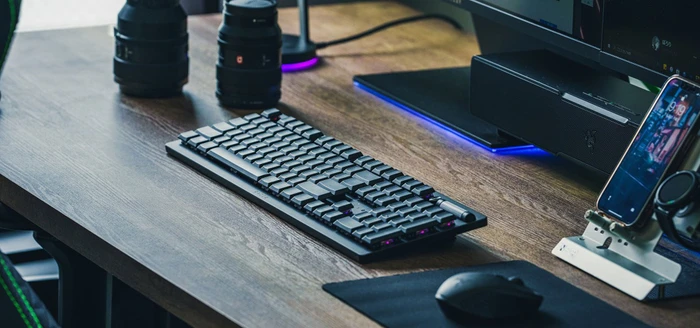 Razer DeathStalker V2 Pro TKL, Razer Low-Profile Linear Optical RED, USB/Bluetooth, DE