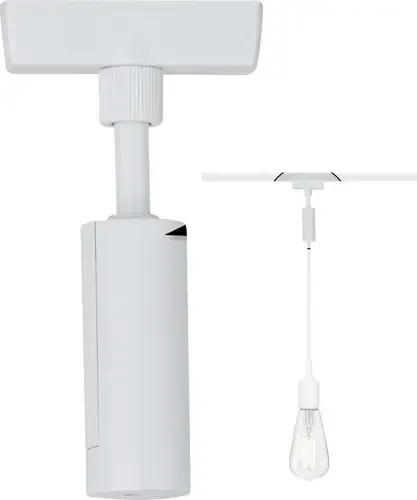 Paulmann URail Schienensystem-Komponente Pendel-Adapter universal reinweiß